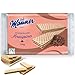 Manner Original Knuspino Chocolate– Delicious Austrian Dark Chocolate Wafers, Perfect Snack for Busy Families | 18 Pack - 110g/each | Ideal for Home, Office, and On-the-Go | 100% Natural Ingredients | Crunchy wafers with creamy chocolate filling (74%)