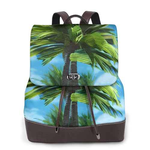 Sac à dos d'été en cuir pour femme résolvant le manque de place au travail et en voyage