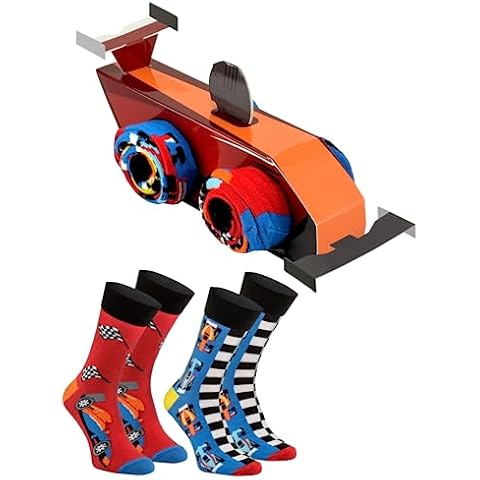 Rainbow Socks Chaussettes Voiture de Course Cover