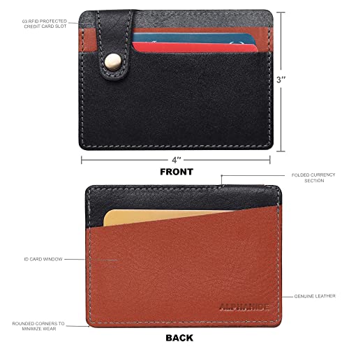 Credit Card Holder, Leather Card Holder Wallet for Women, Minimalist Card Holder Men, Small Handmade Wallet, Men Card Holder Wallets, Thin Front Pocket Card Wallet, Slim Card Case3