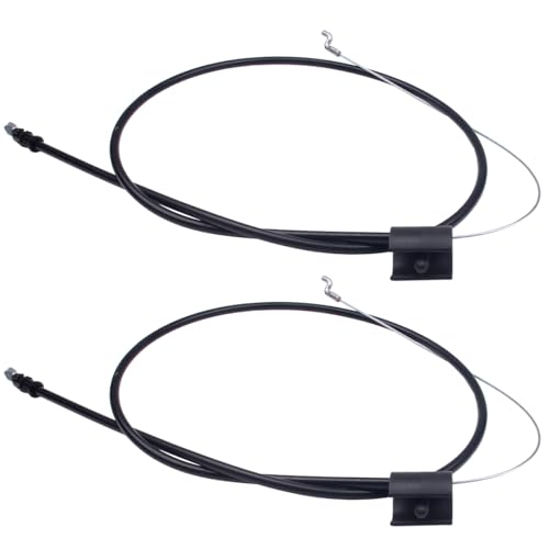 Goodbest New 2 pcs Engine Zone Control Cable Compatible With MTD Craftsman Troy Bilt Ryobi Bilt Bolens Yard Man Lawn Mower Replace 946-0957 746-0957 290-641