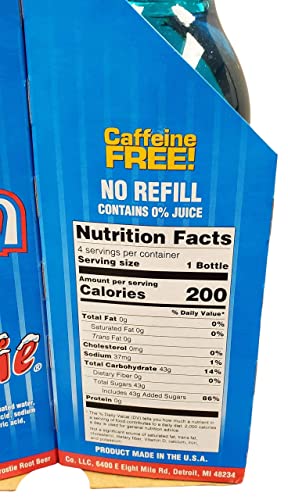 Frostie Soda 12 Ounce Glass Bottles (Blue Cream, 12) #TOP6