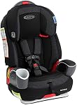 Graco Nautilus 65 3-in-1 Harness Booster, Toddler to Big Kid Car Seat from 10-45 kg (22-100lb), Harness/Highback/Backless Booster, Chanson