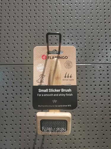 Flamingo SLICKER BRUSH BABU S, Brown - Image 4
