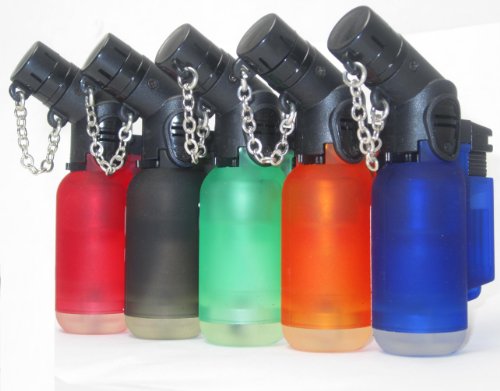 Encendedor soplete Butano 45° 20 unidades recargable