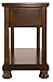 Signature Design by Ashley Porter Traditional Hand-Finished Rectangular Sofa Table with 2 Drawers and Lower Fixed Shelf, Dark Brown