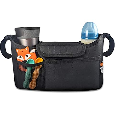 Bolso Organizador Carrito Bebe Negro - Baby Uma Cover