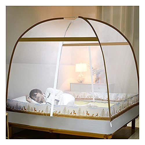 Tente portable voyage de lit pop up pour des nuits d'été paisibles en camping ou à la maison