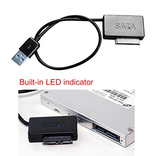 Conector conversor de disco rígido Heaven2017 SATA HDD para USB 2.0
