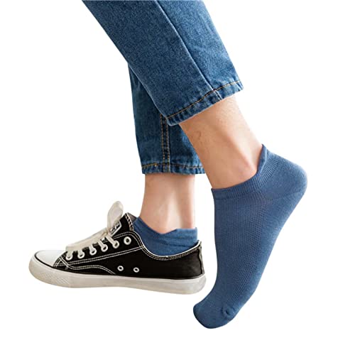 Kamemir Compression Socks Men Men’s Athletic Ankle Socks Moisture Wicking Cushion Sports Running Low Cut Sock Workout Athletic Crew Socks Gift Cards Orange Baseball Socks #TOP3