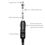 SCCKE-6FT-14WG-12V-Cigarette-Lighter-Plug-to-SAE-Quick-Release-Adapter-Extension-Charging-Cable-With-20A-Fuse-and-LED-Light