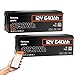 HumsiENK 12V 640Ah (2 Pack) LiFePO4 Lithium Battery Bluetooth, 250A BMS, 6000+ Cycles 600Ah+ LiFePO4 Battery, IP65 & Low Temp Protection, 8192Wh Output Perfect for Off-Grid, Home Backup, Solar Energy