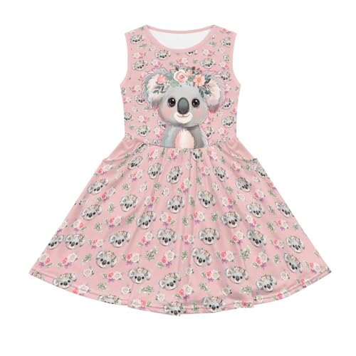 Sleeveless Dresses for Girls with Pockets Kids 2-14 Years for Summer Dress2