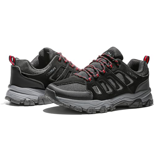 Image of Men's Breathable Outdoor Hiking Shoes, Comfortable Trekking Trail Sneakers for Walking & Adventures for Walking & Adventures