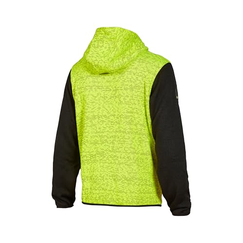 Sweat-shirt jaune fluo U-Power Rainbow chaud et extensible - 2