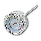 JYFACTORY 油温計 オイルフィラーキャップ ハンターカブ CT125 クロスカブ CC110 銀