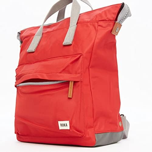 ROKA London Bantry B small Sustainable Nylon (Cranberry) - Image 4