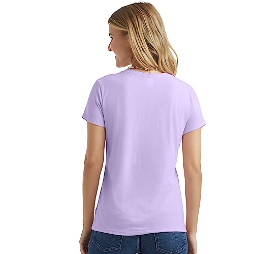 Hanes Women's Short Sleeve V-Neck Graphic T-Shirt2