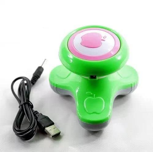 Dr. Choudhary Mini electric Massager Powerful Head and Body Massager, Portable Compact Full Body Vibration USB Corded Power Cable Electric Operated (Multicolor)-image-20