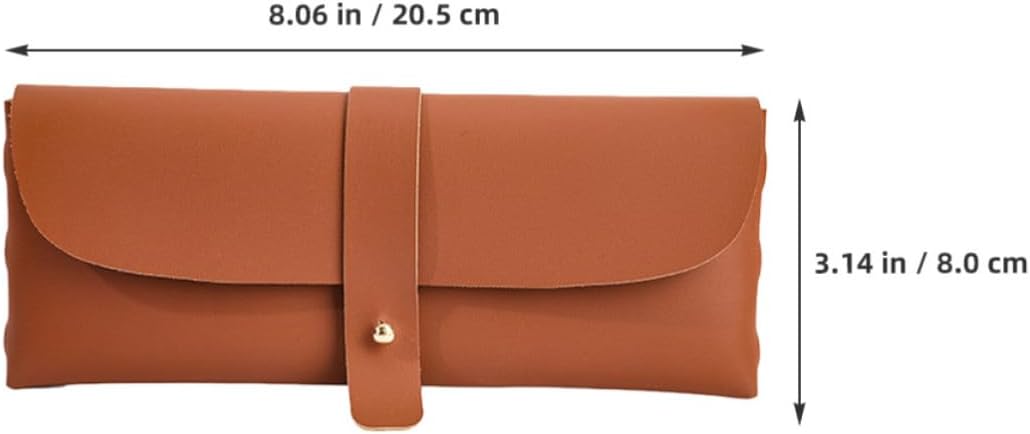 ORFOFE Nylon Crochet Hook Pouch Lightweight Storage Bag Fine Stitching for Lipsticks and Miscellaneous Items, Portable Organizer for Knitting Needles, for Scenarios and Business Trips