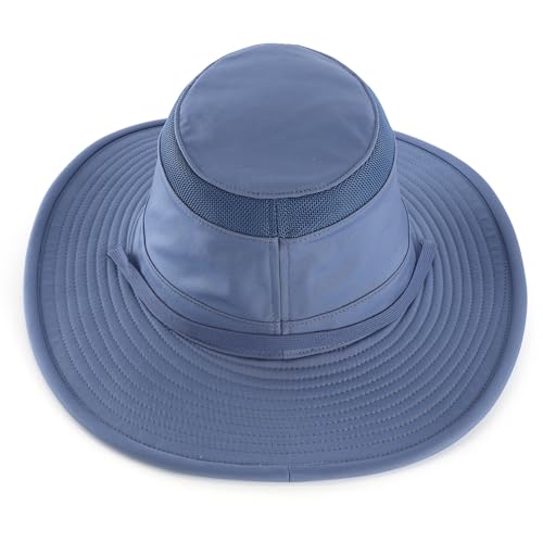 Image of Home Prefer Classic UPF 50+ Men's Sun Hat Wide Brim Bucket Hat UV Protection Fishing Hat for Men Beach Safari Gardening Golf