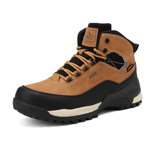 AX BOXING Wanderschuhe Herren Trekkingschuhe Outdoor Wanderstiefel rutschfest...