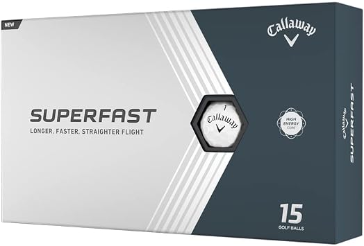 Callaway Superfast Personalized Logo Golf Balls - Custom (15 Pack)