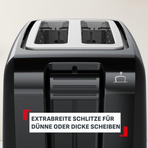Tefal Vita Zwei-Schlitz-Toaster, 7 Bräunungsstufen, Stopp-Taste – Bild 4
