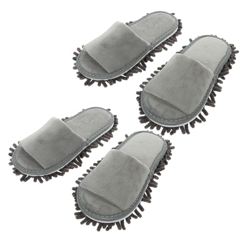 Nettoyeurs de poussière pour sols et couvre-chaussures réutilisables de balayage