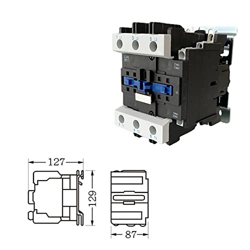 Contacteurs AC 220V modèle CJX2-9511 pour commande de moteur triphasé - 5