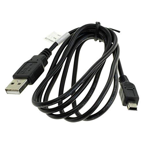 1 meter Mini USB Data & Charging Cable for Philips SA4VBE04KN/12 GoGear VIBE MP3 Player BigaMart