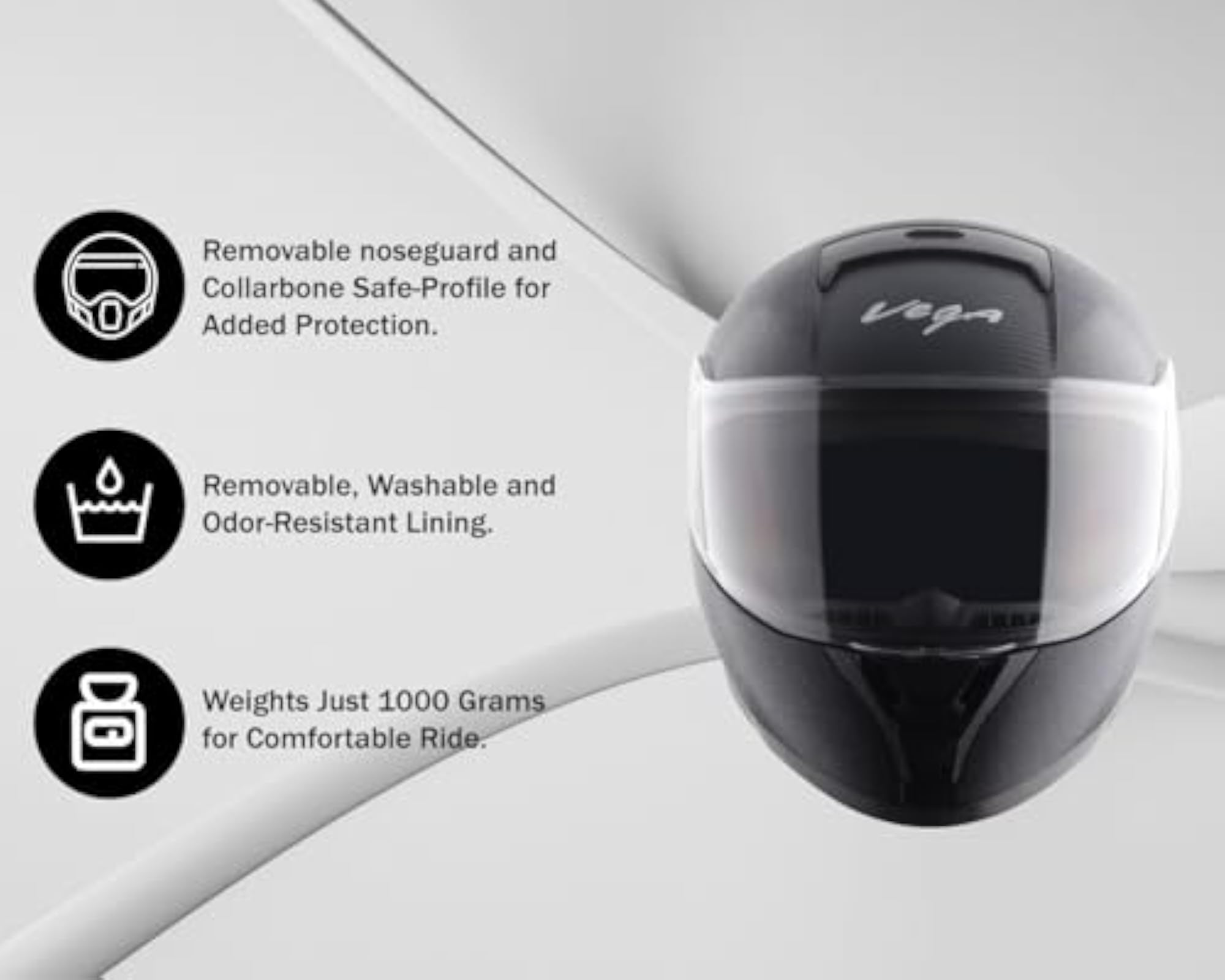 Ranger ISI Texture Finish Lightweight Full Face Helmet