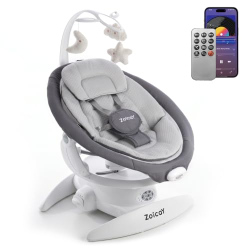 Elektronische Babywippe mit 9 Modi für Neugeborene 0–9 Monate, bis 11Kg