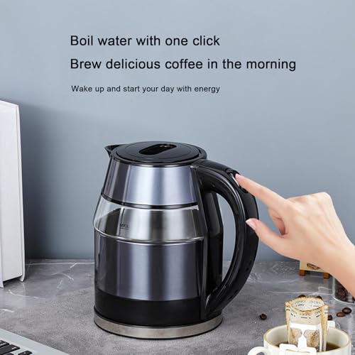 Bouilloire électrique inox 1,8L 1500W performante et sécurisée bleu - 7