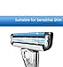Personna Men's 3 Blade Razor System - Mens Shaving Razors - Razor Handle with 15 Replacement Cartridges