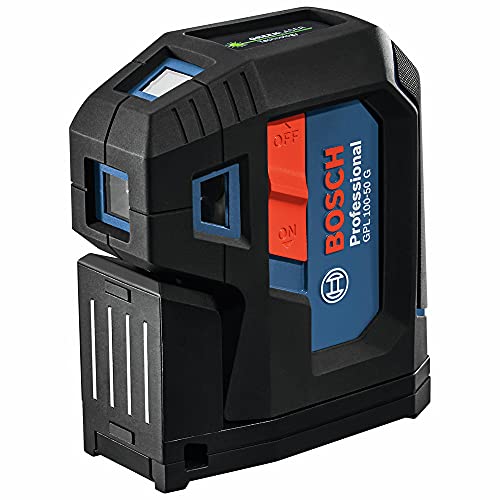 BOSCH PRO GPL100-50G Green-Beam Five-Point Self-Leveling Ali...