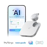 Przenośny dyktafon soundcore Work Anker, wyposażony w funkcję sporządzania notatek, 64 GB pamięci masowej, transkrypcji i streszczania tekstu za pomocą sztucznej inteligencji, certyfikat MFi