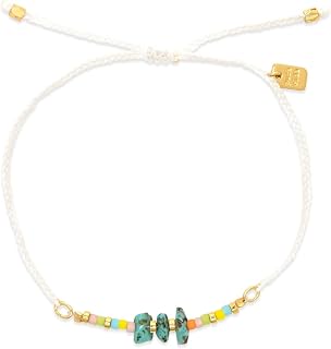 Bracelets Solana Seed Bead String Boho Bracelet for Women - White