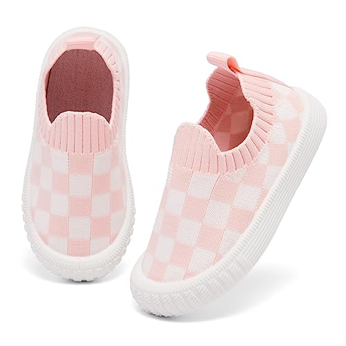 Toddler Sneakers Boys Girls Casual Walking Shoes Kids Breathable Lightweight Mesh Slip-on Outdoor Loafer