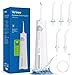 Produktbild Voinee Munddusche Kabellos Elektrisch,Zahnreinigung Wasserflosser,Oral irrigator professional mit 5 Modi und 5 um 360°drehbaren Ersatzdüsen,IPX7 Waterproof,für die Reinigung von Zahnstein