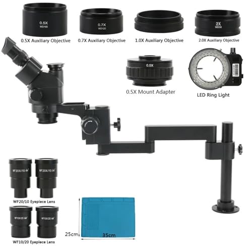 {pANZT[ 1080P 48MP 55MP 4K 2K HDMI USB fW^rfIJ 3.5X-180X Y[ YƗpXeIOጰ fXNgbv܂肽݃X^h(3.5x-180x)