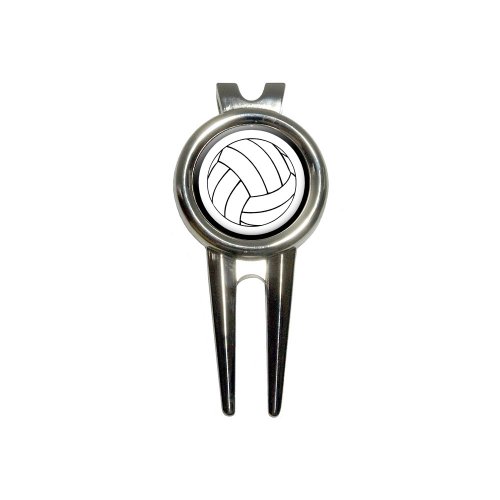GRAPHICS & MORE Volleyball Golf Divot Repair Tool and Ball Marker