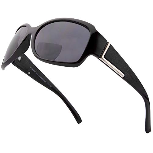 Vitenzi Bifocal Sunglasses For Women, Jackie O Reading Tinted Readers, Vittoria In Black 2.25 #TOP10
