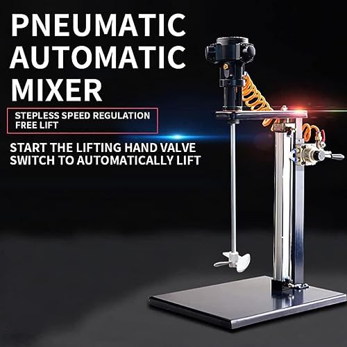 Mezclador de pintura neumático, mezclador automático de pintura de 5 galones para una mezcla eficiente en fábrica de pintura