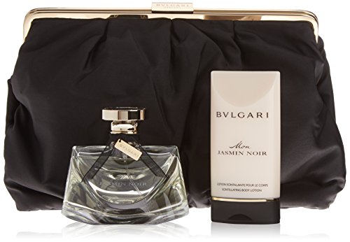 Bvlgari Mon Jasmin Noir Coffret: Eau De Parfum Spray 75ml/2.5oz + Scintillating Body Lotion 75ml/2.5oz + Beauty Pouch 2pcs+1pouch