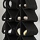 momgyaamz Hängeorganizer Schuhregal Hängender Schuh Organize - 117*32CM Schuhaufbewahrung mit 12 Taschen, Ordnungssystem für die Tür, Schuhregal Tür zur Schuh-aufbewahrung, schwarz, 1 Stück
