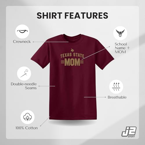 Camiseta para mamá estilo universitario de algodón cómodo 4