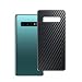 Produktbild Vaxson 2 Stück Rückseite Schutzfolie, kompatibel mit Samsung Galaxy s10 Plus, Backcover Skin - Carbon Schwarz [nicht gehärtetem Glas/nicht Front Displayschutzfolie]