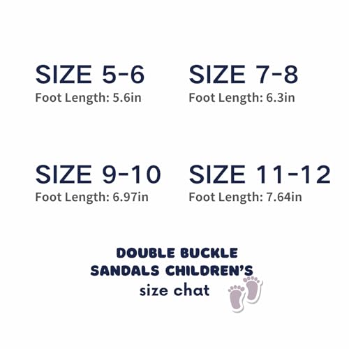 Image of Toddler Sandals Dual-sized Adjustable Buckle Boys & Girls