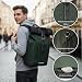 Besnfoto Kamera-Rucksack, wasserdichte Reise-Kameratasche für Fotografen, erweiterbar, Roll-Top-Fototasche für DSLR-, SLR-Kameras, spiegellose Kamera, passend für Laptops bis zu 39,6 cm (15,6 Zoll
